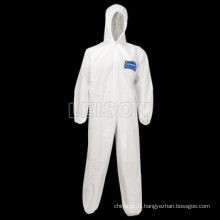 Norme de sécurité coverall autodestruction Coverall ISO